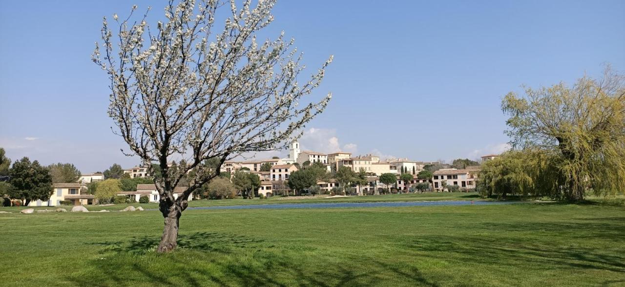 Charmant T2 Climatise Avec Belle Vue , Golf De Pont-Royal Mallemort Exteriör bild